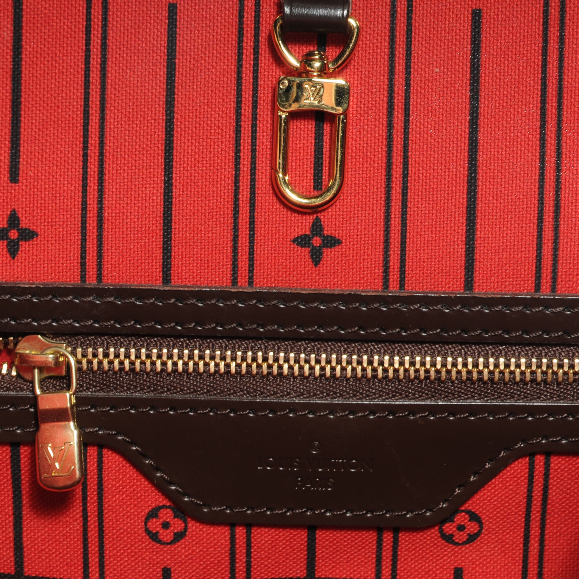 Louis Vuitton Damier Ebene Neverfull MM 6 of 8