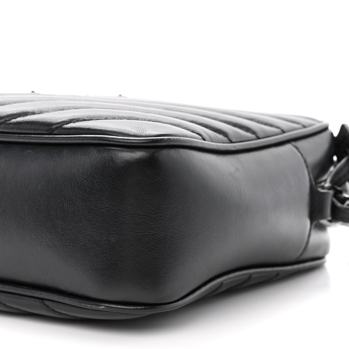 Calfskin Matelasse Monogram Monochrome Lou Camera Bag Black Sold: 50