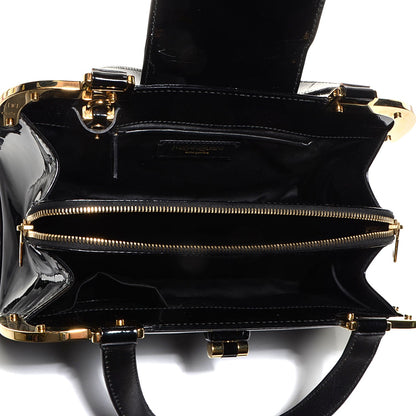 Saint Laurent Patent Small Uptown Black 6 of 9