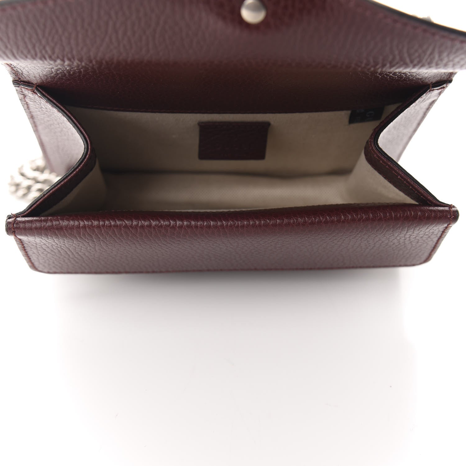 Gucci Dollar Calfskin Crystal Mini Dionysus Shoulder Bag Vintage Bordeaux 4 of 11