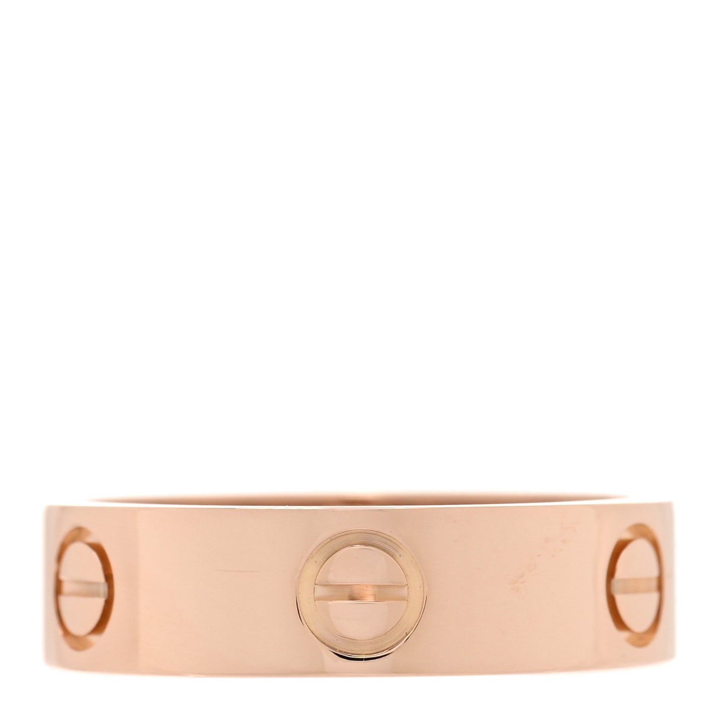 18K Pink Gold 5.5mm LOVE Ring 57 8