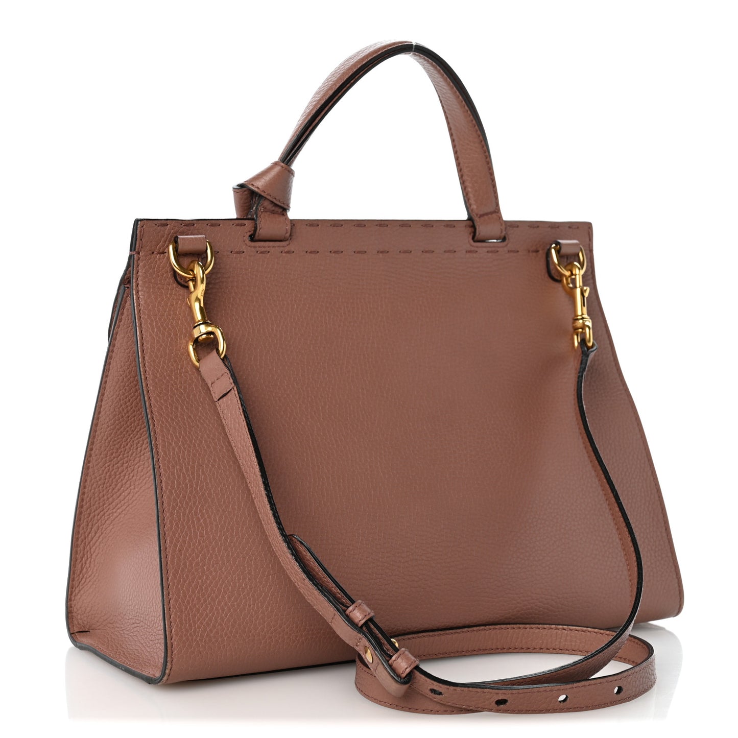 Calfskin Small GG Marmont Top Handle Bag Rosy Phard