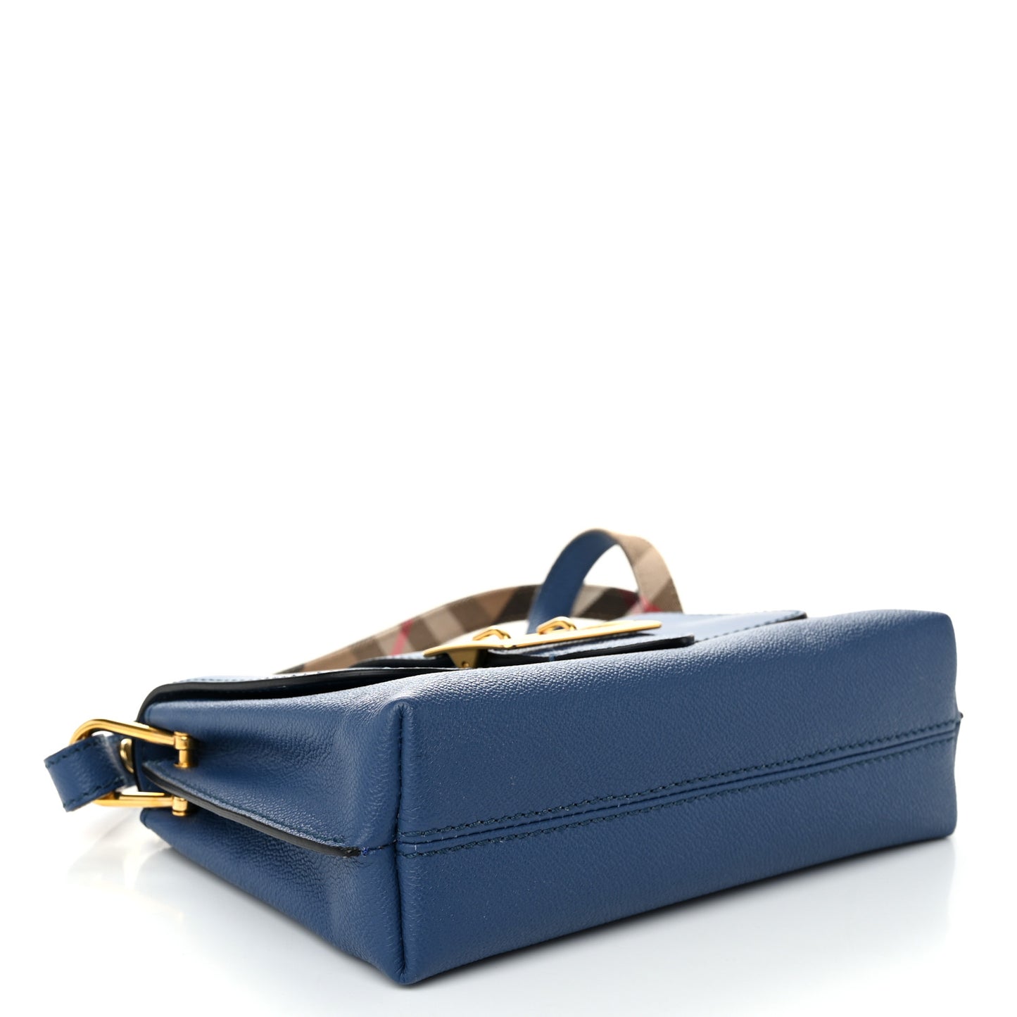 Soft Grain Calfskin Small Medley Crossbody Steel Blue