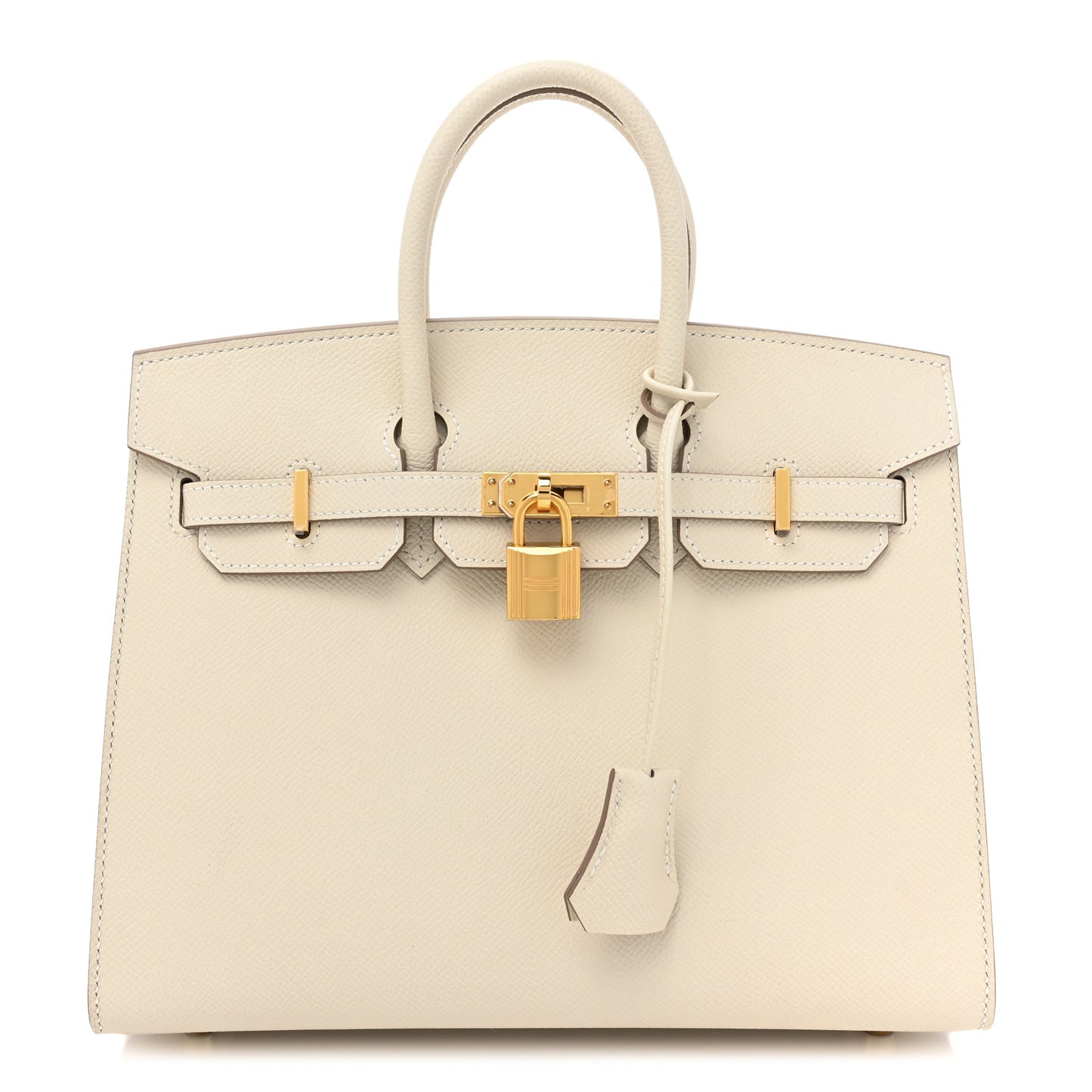 Epsom Birkin Sellier 25 Craie