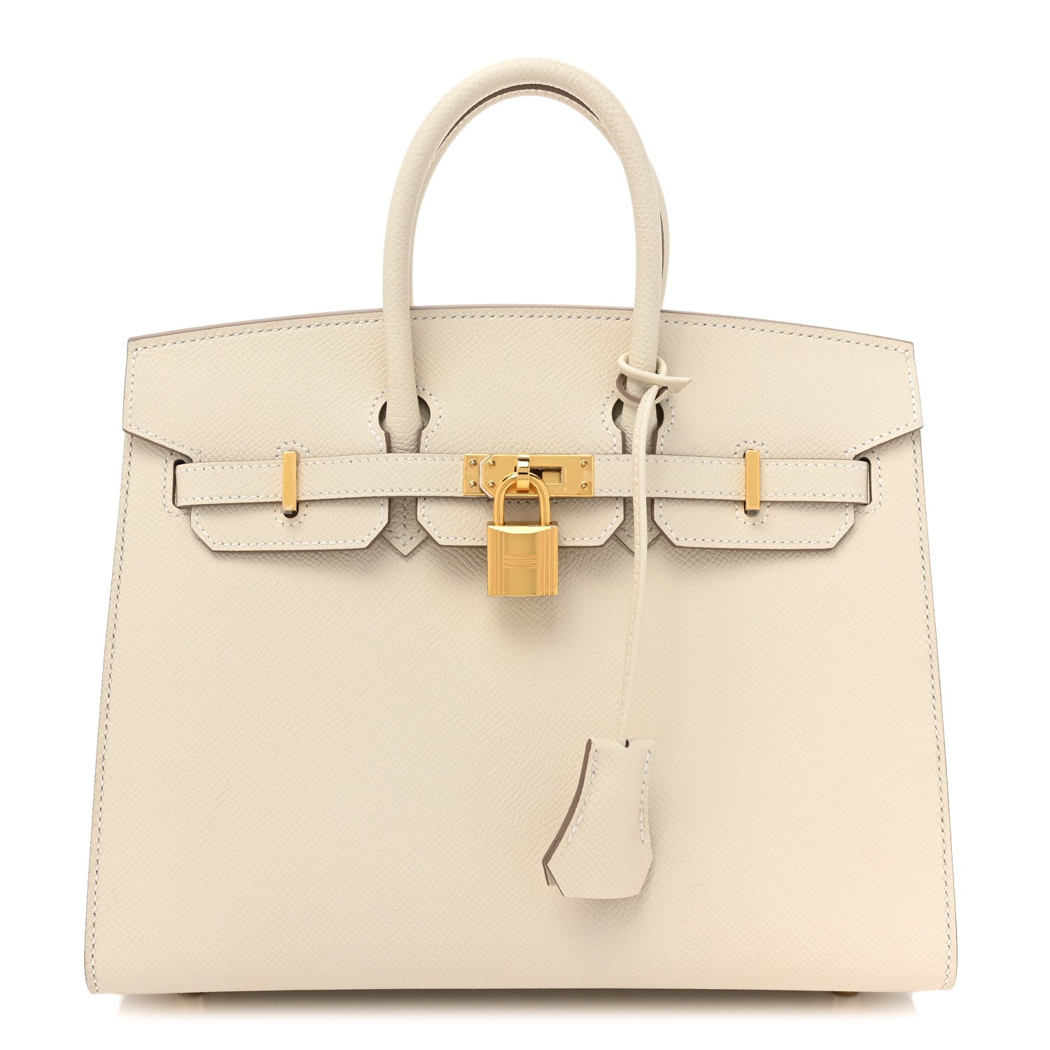 Hermes Epsom Birkin Sellier 25 Craie 1 of 9