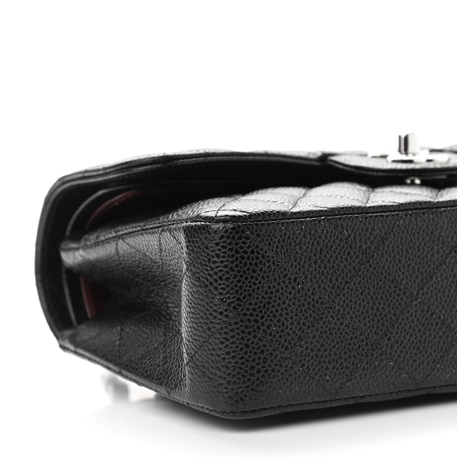 Chanel Caviar Quilted Small Double Flap Black 8 of 9