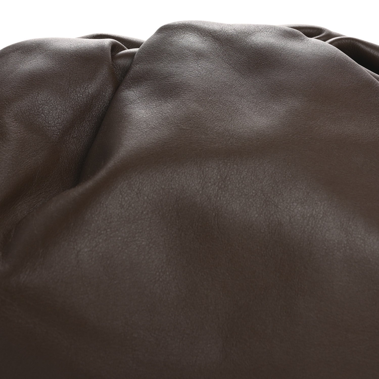 Bottega Veneta Smooth Butter Calf The Pouch Oversized Clutch Brownie 9 of 14