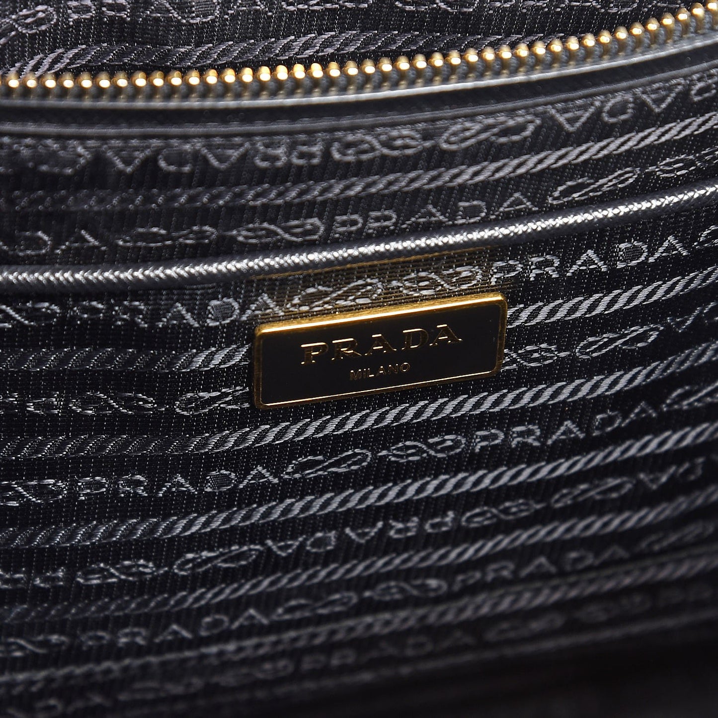 Saffiano Lux Small Parabole Tote Black