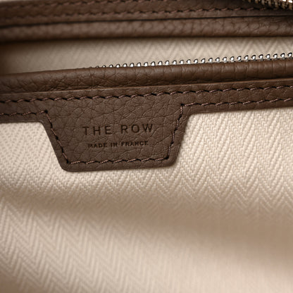 The Row Matte Grained Calfskin Marlo 14 Dark Olive 6 of 9