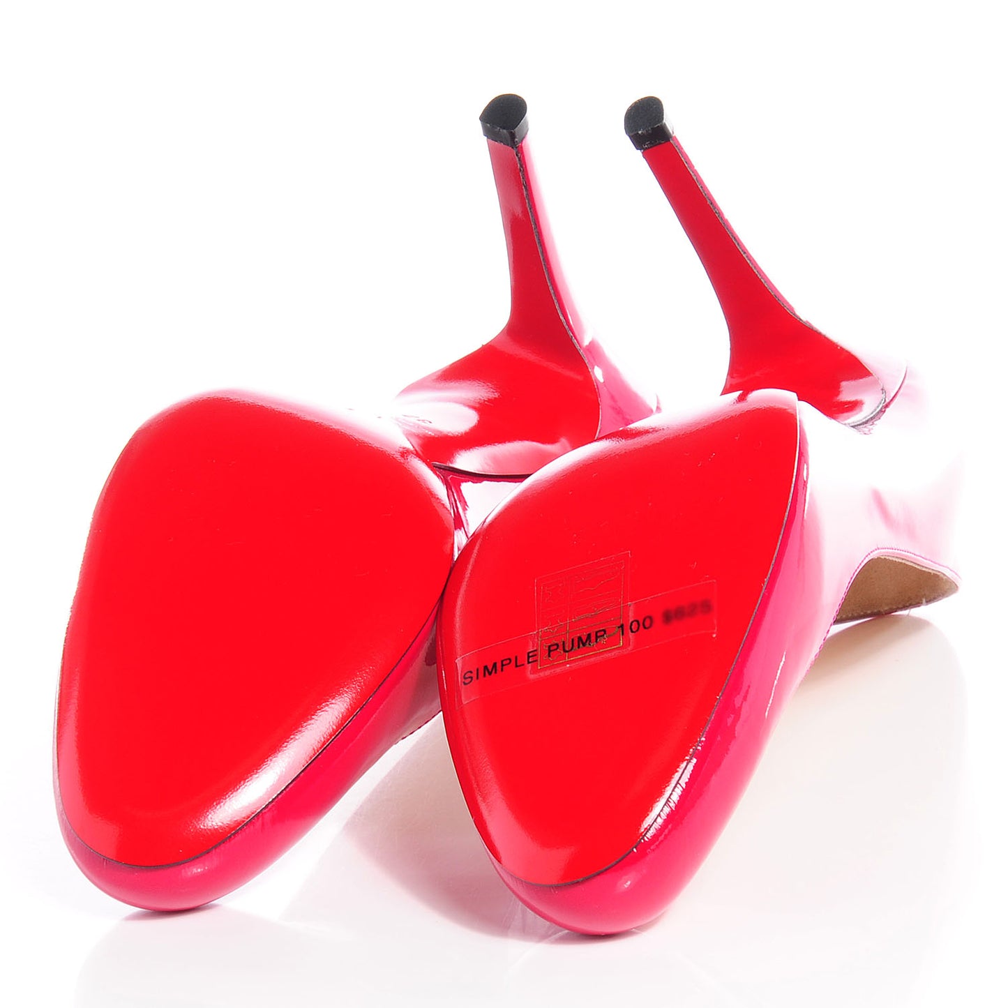Patent Simple 100 Pumps 37 Pivoine