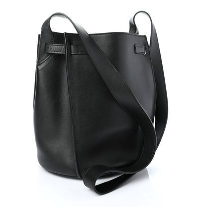 Celine Smooth Calfskin Long Strap Big Bucket Bag Black 2 of 4
