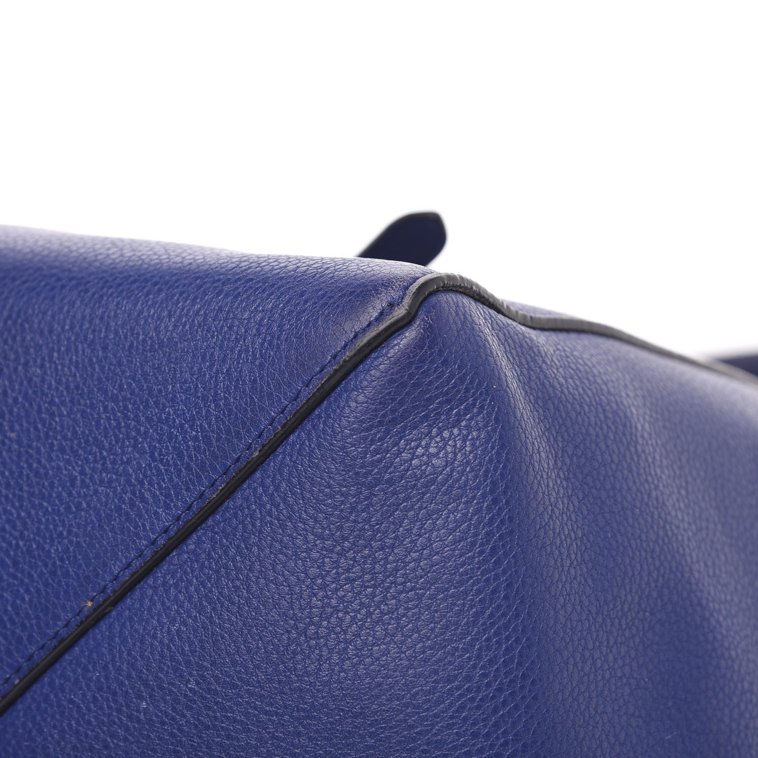 Celine Soft Grained Calfskin Medium Belt Cabas Phantom Indigo 11 of 16