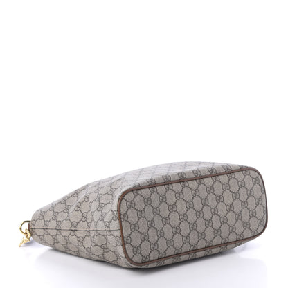 Gucci Soft GG Supreme Monogram Small Crossbody Tote Beige Cuir 5 of 11