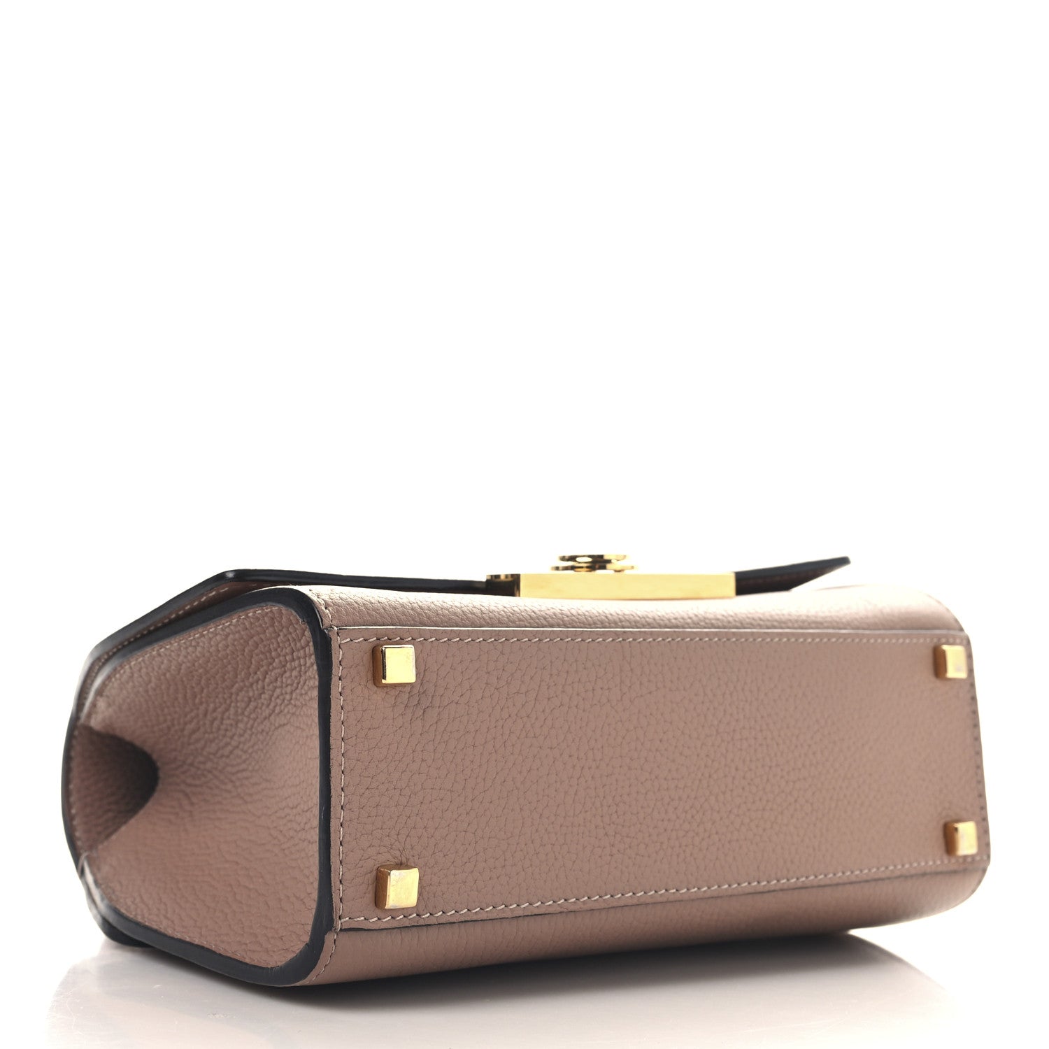Moynat Taurillon Blush Rejane BB Desert Rose 4 of 13