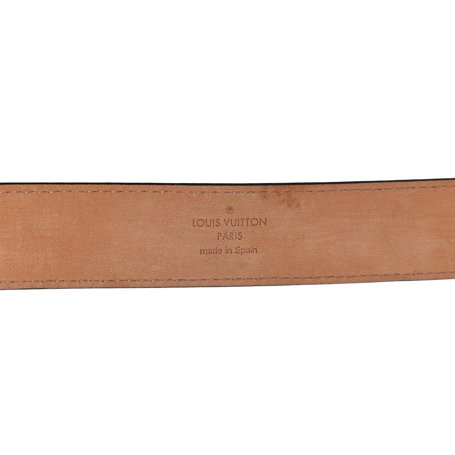 Epi 30mm LV Initiales Belt 80 32 Black