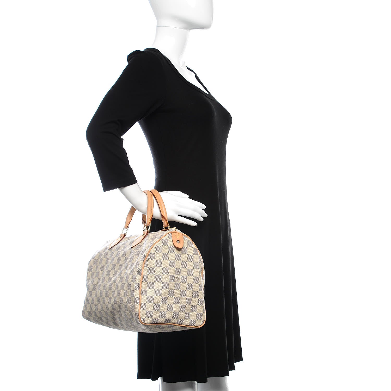 Louis Vuitton Damier Azur Speedy 30 2 of 14