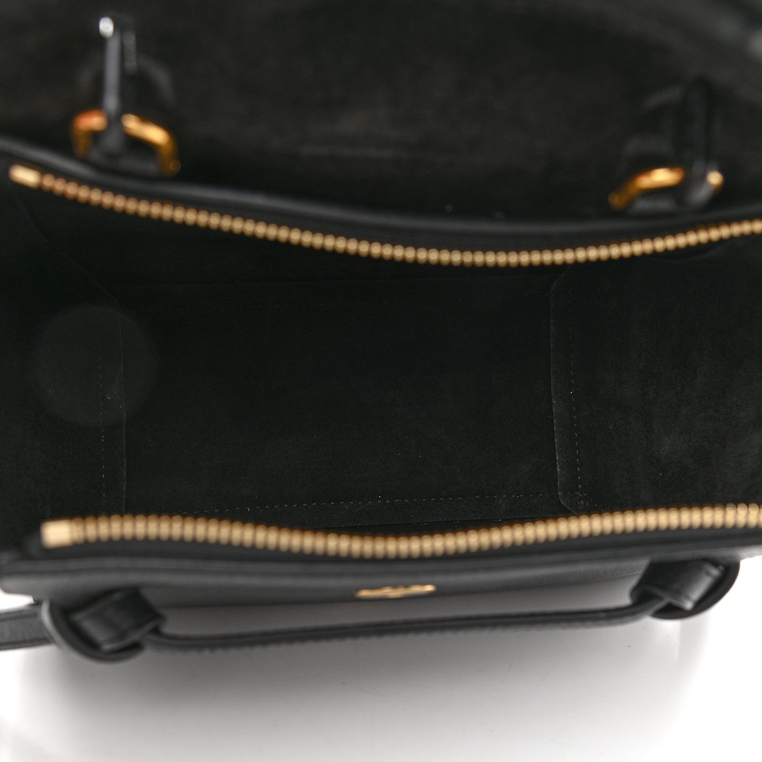 Celine Grained Calfskin Micro Belt Bag Black 5 of 11