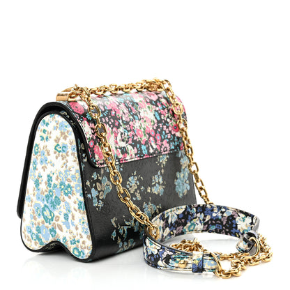 Louis Vuitton Printed Calfskin Flower Twist Shoulder Bag PM 3 of 9