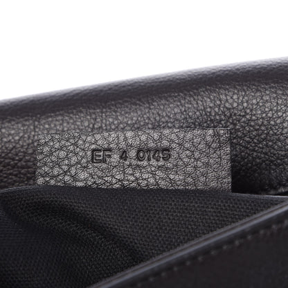 Givenchy Pebbled Calfskin Medium Pandora Pure Flap Bag Black 7 of 7