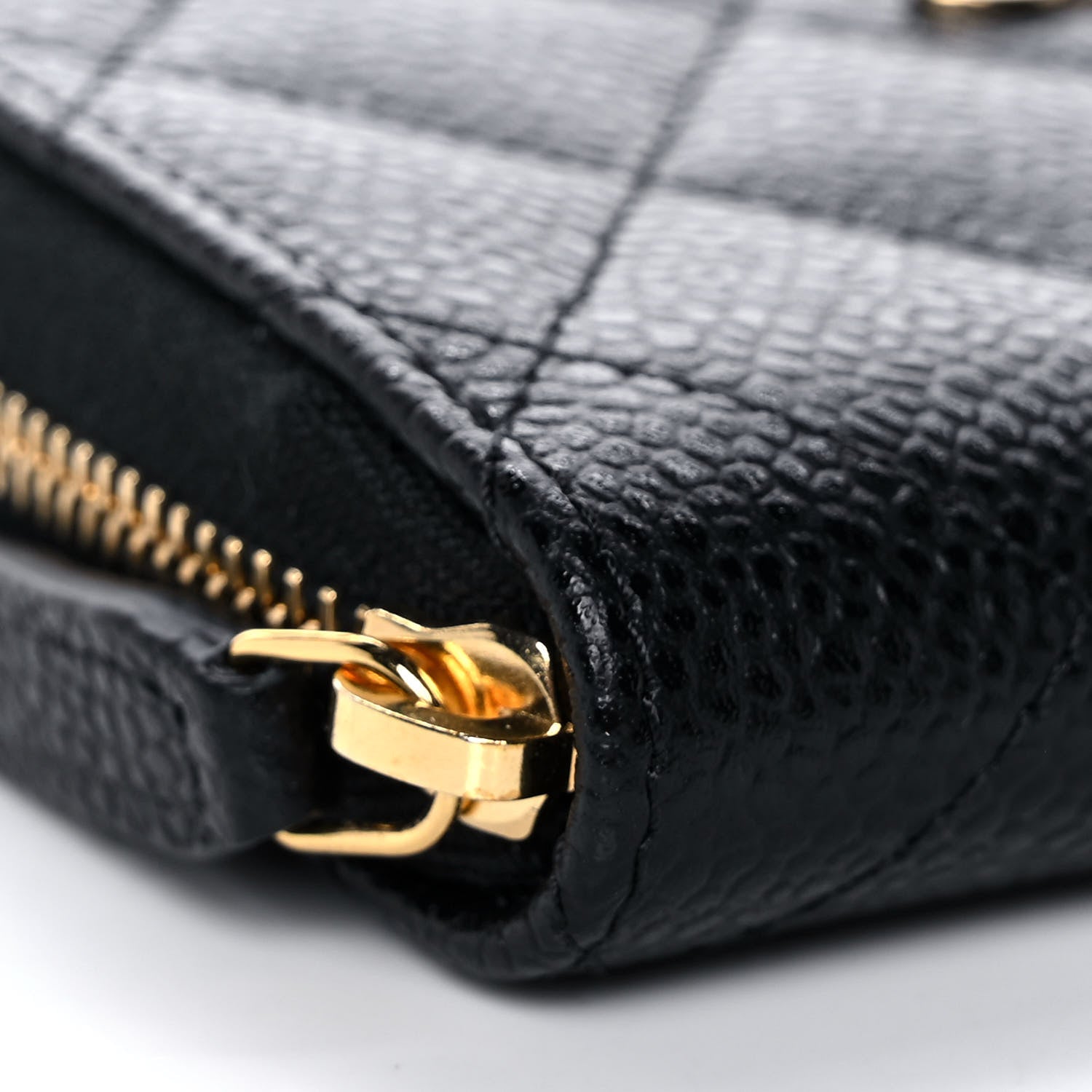 Chanel Caviar Quilted Classic Zipped Coin Purse Black 9 of 11