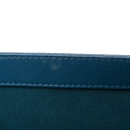 Chanel Calfskin Ombre Faded Quilted Medium Boy Flap Green 12 of 18