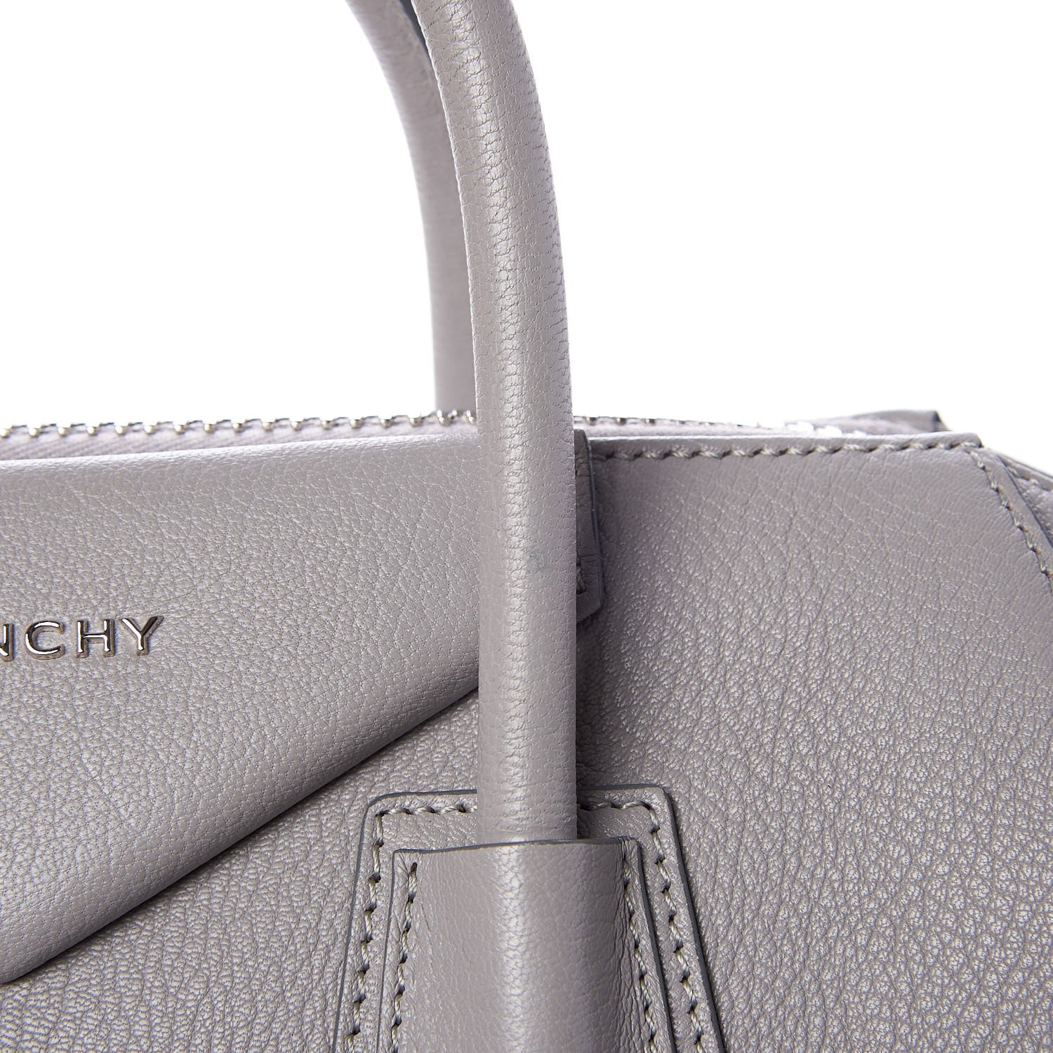 Givenchy Sugar Goatskin Medium Antigona Pearl Grey 6 of 8