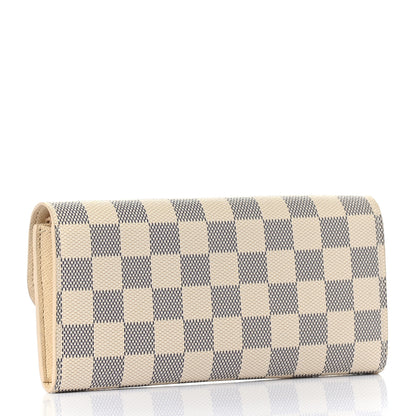 Louis Vuitton Damier Azur Emilie Wallet 3 of 8