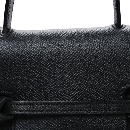 Celine Grained Calfskin Nano Belt Bag Black 9 of 11