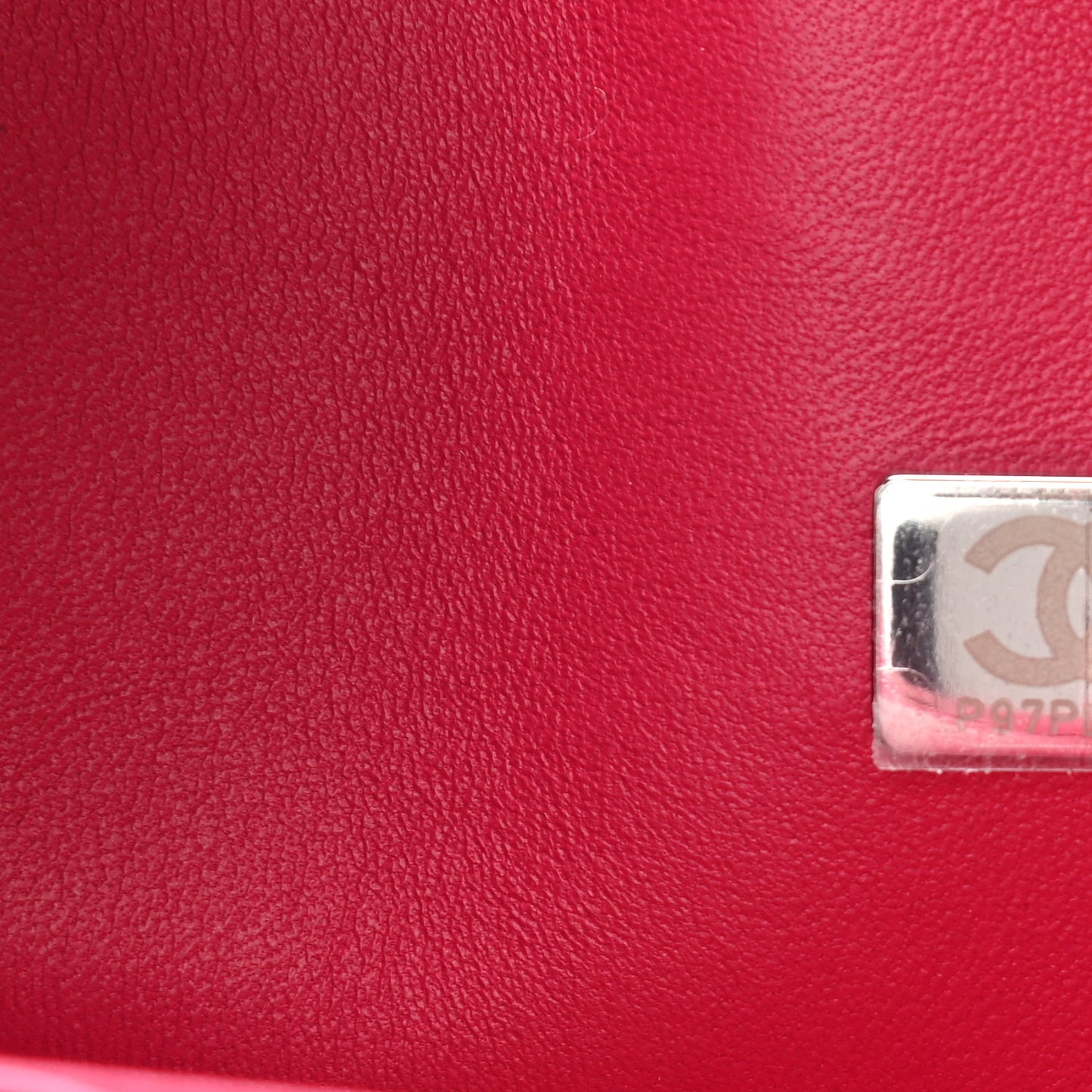 Caviar Quilted Jumbo Double Flap Dark Pink