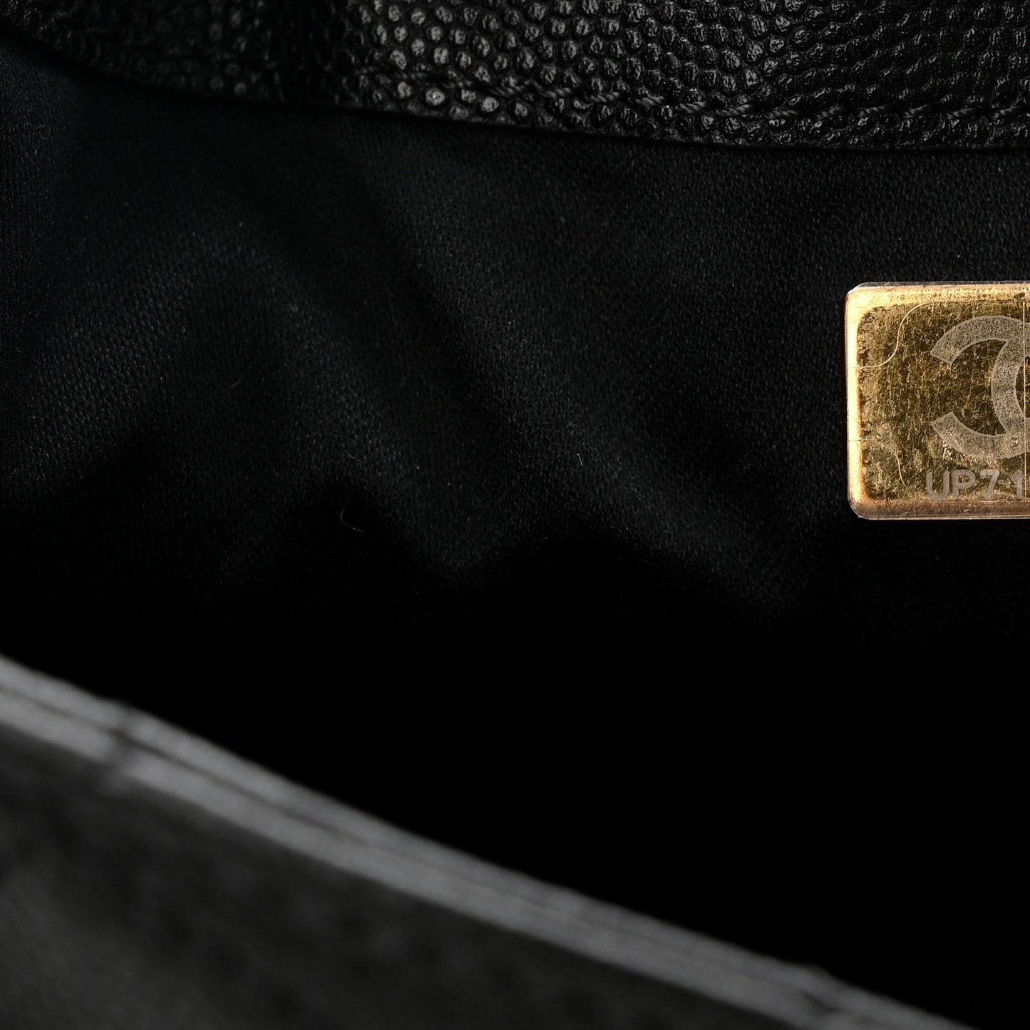 Caviar Quilted Small Chanel 25 Handbag Black