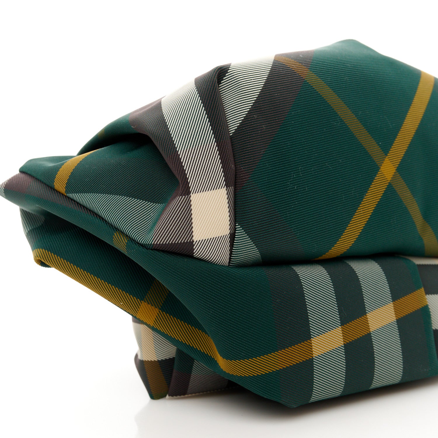 Burberry Nylon Check Rose Clutch Ivy 8 of 9