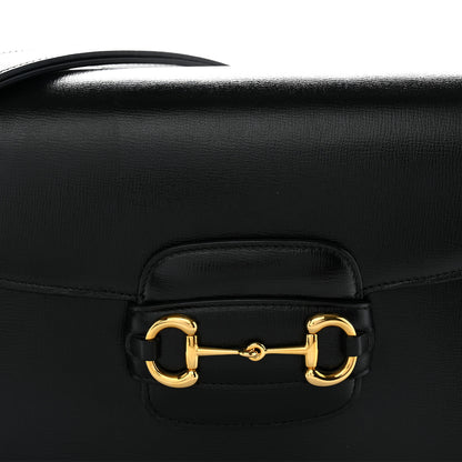 Gucci Azalea Calfskin Horsebit 1955 Shoulder Bag Black 8 of 12