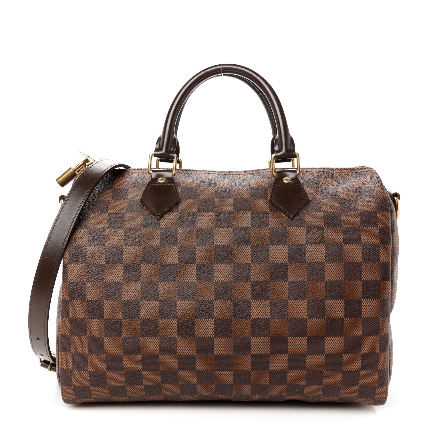 Louis Vuitton Damier Ebene Speedy Bandouliere 30 1 of 12
