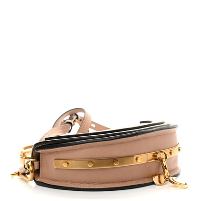 Chloe Calfskin Small Nile Bracelet Minaudiere Bag Biscotti Beige 4 of 10