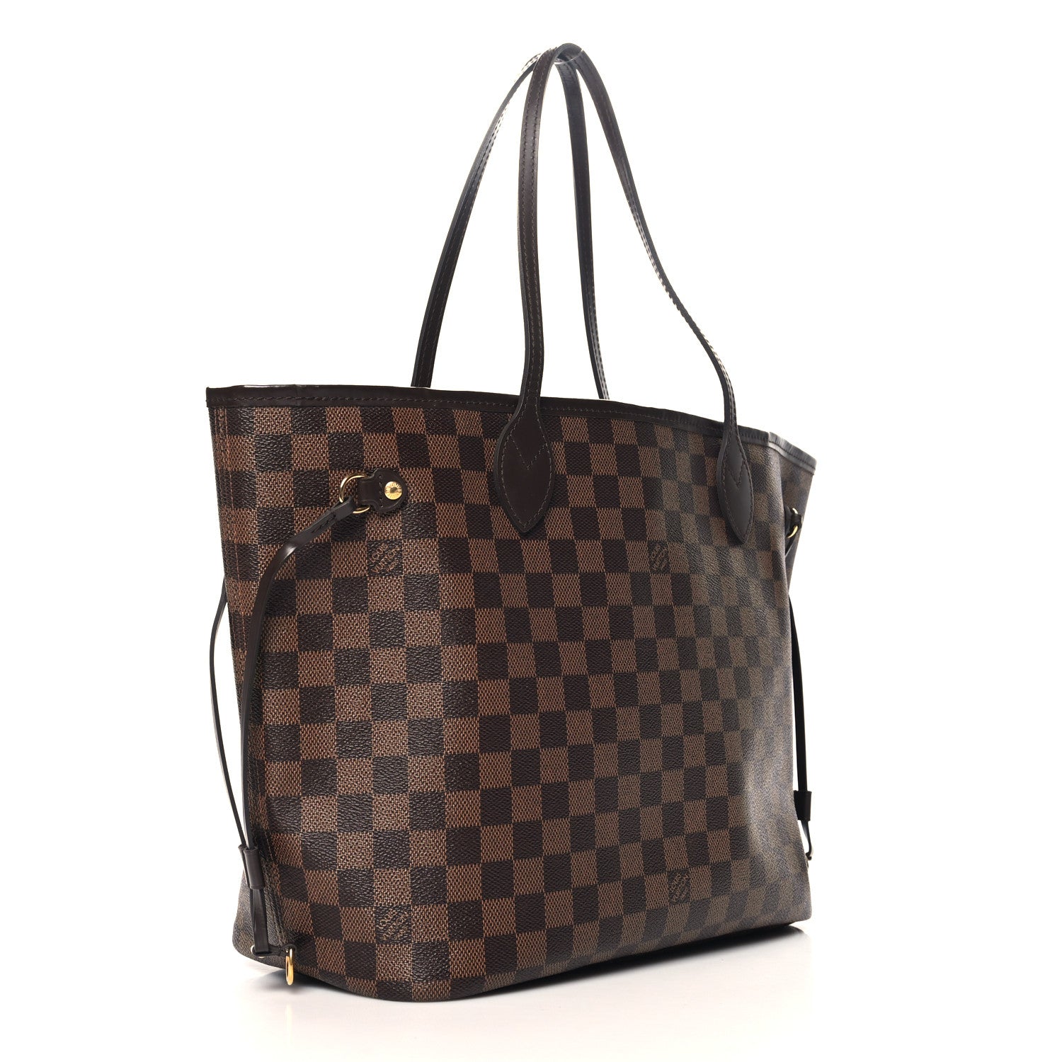 Louis Vuitton Damier Ebene Neo Neverfull MM  Rose Ballerine 3 of 9
