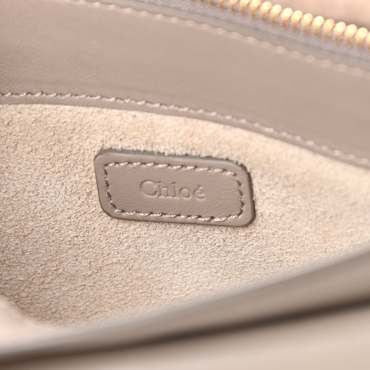 Calfskin Tess Mini Crossbody Bag Motty Grey