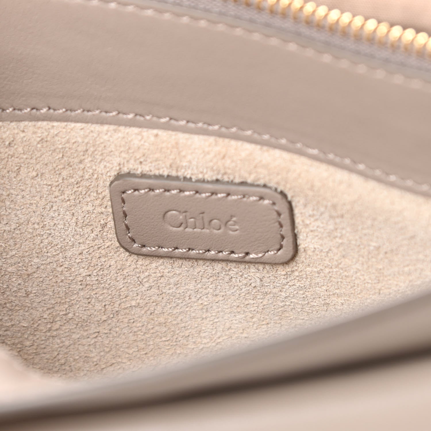 Chloe Calfskin Tess Mini Crossbody Bag Motty Grey 7 of 14