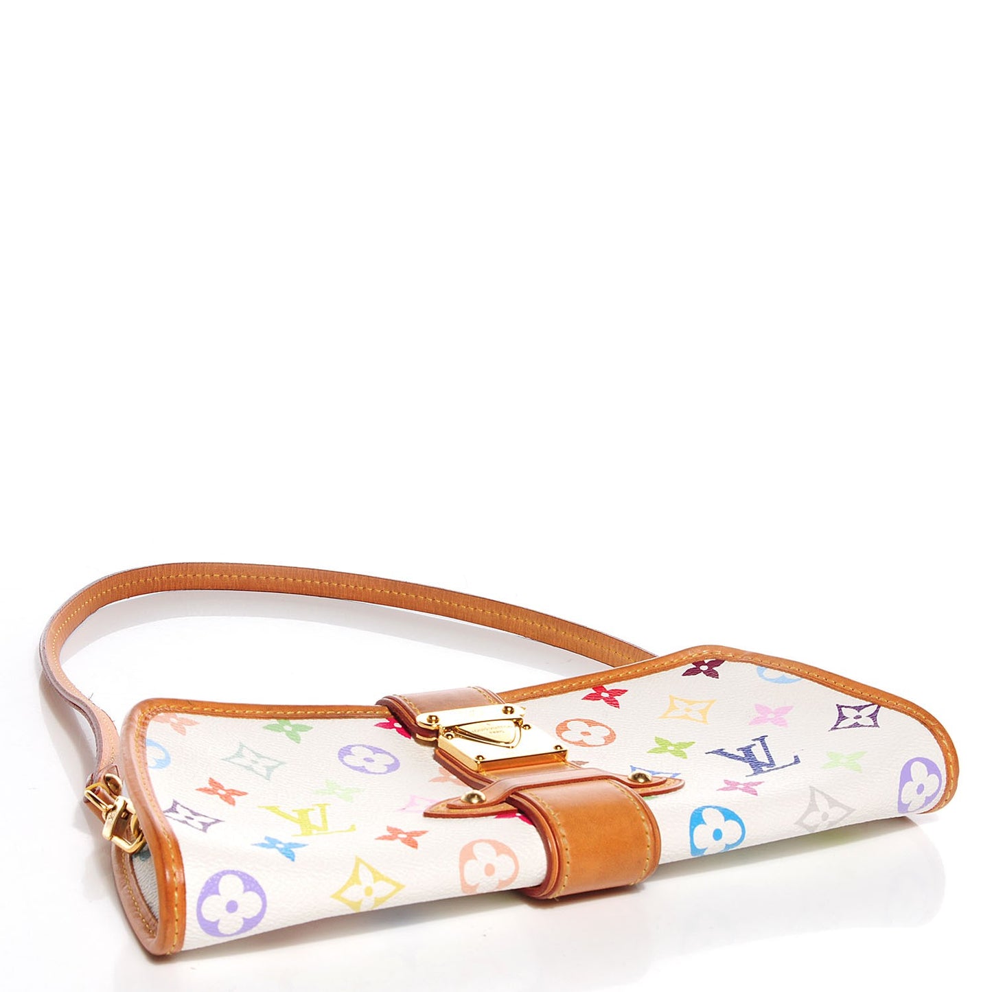 Monogram Multicolor Shirley White