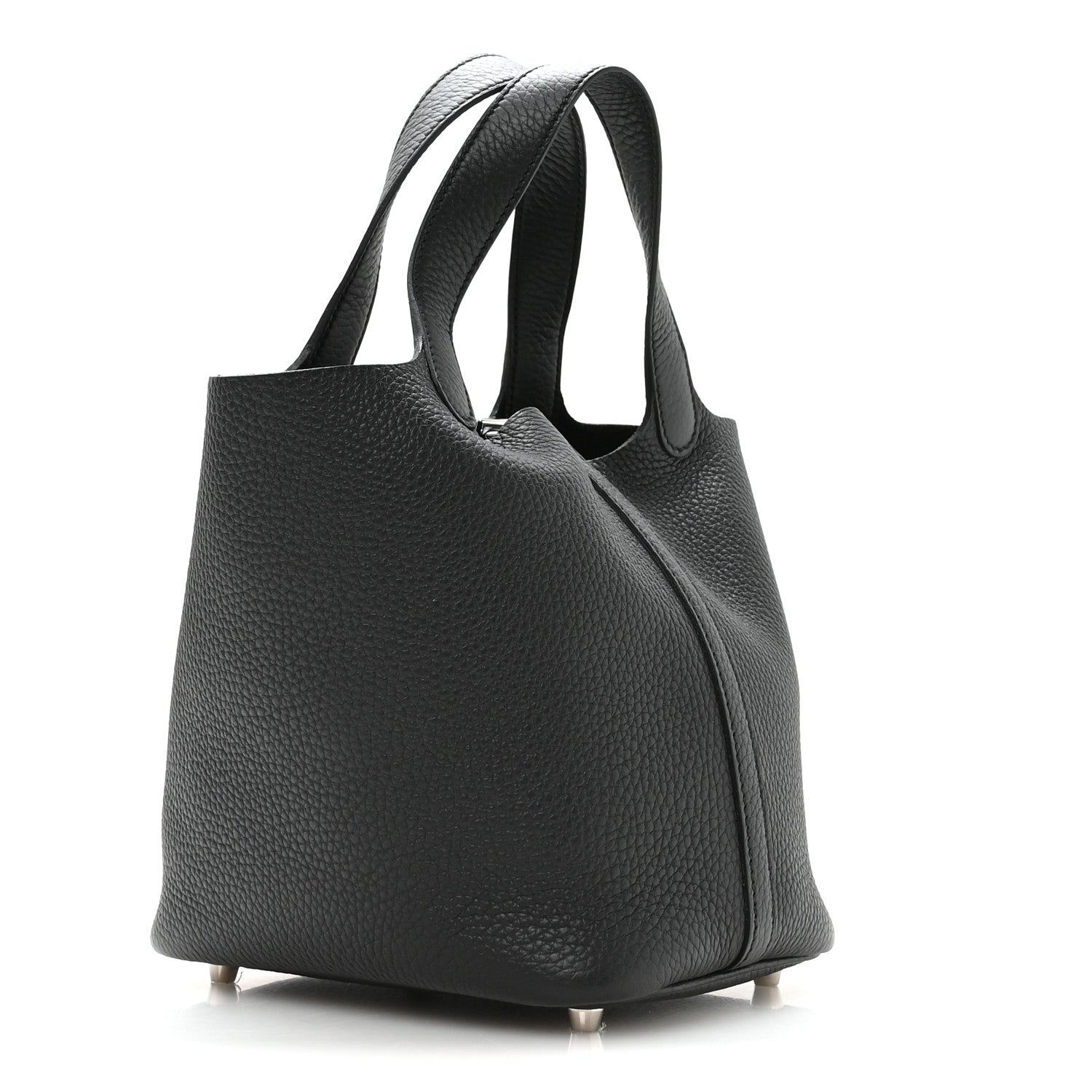 Hermes Taurillon Clemence Picotin Lock 18 PM Black 2 of 12