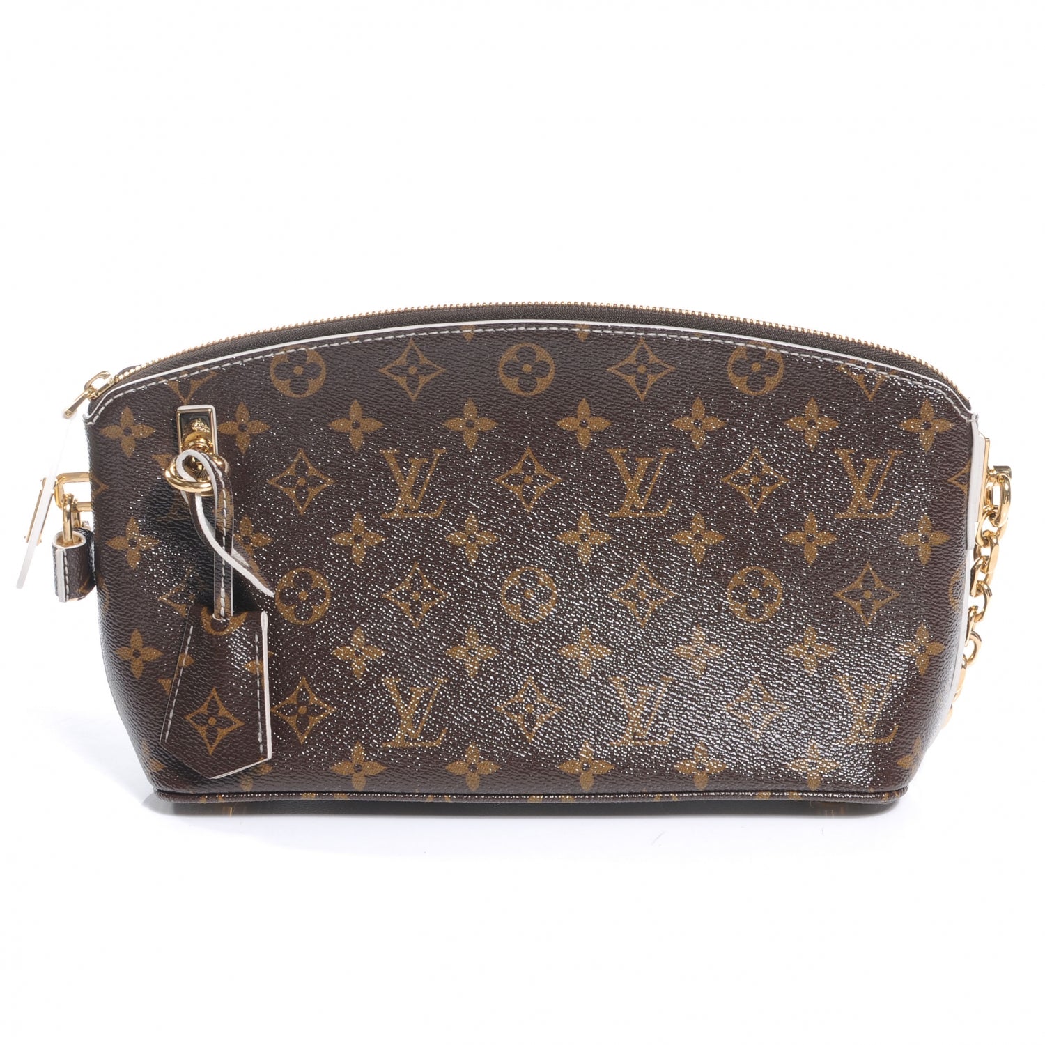 Louis Vuitton Monogram Fetish Lockit Clutch 3 of 8
