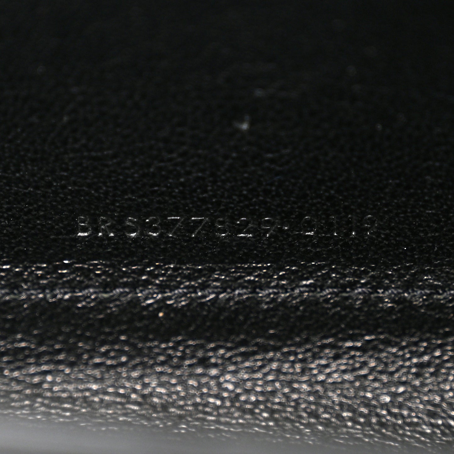Grain De Poudre Monogram Chain Wallet Black Confetti