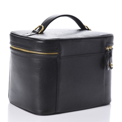 Chanel Caviar CC Vanity Train Case Black 3 of 8