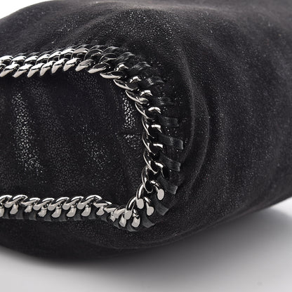 Stella McCartney Shaggy Deer Falabella Fold Over Tote Black 9 of 10