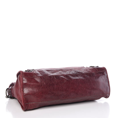 Balenciaga Agneau Classic Hardware City Bordeaux 5 of 15