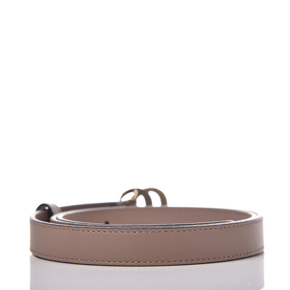 Gucci Calfskin Pearl Double G 20mm Belt 90 36 Porcelain Rose 3 of 7