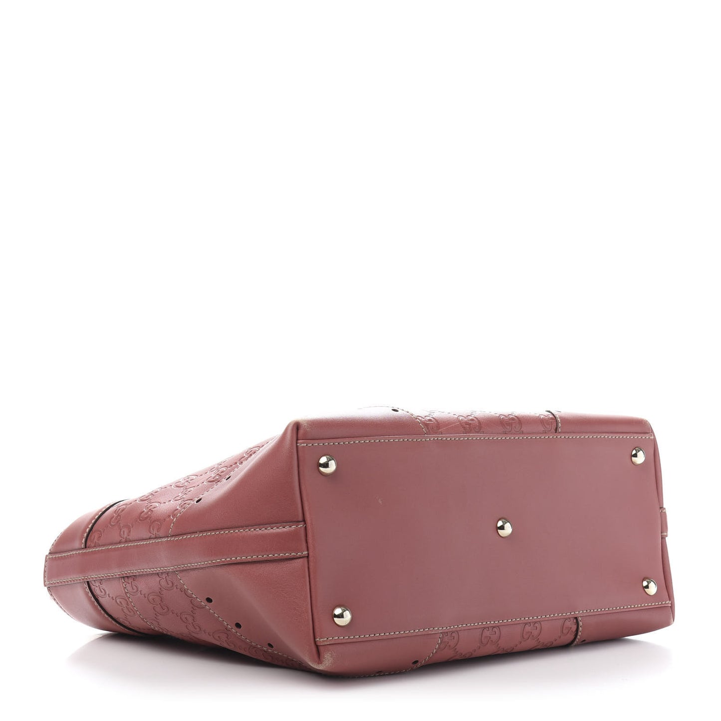 Guccissima Large Punch Tote Pink
