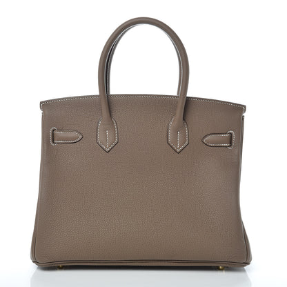 Hermes Togo Birkin 30 Etoupe 4 of 31