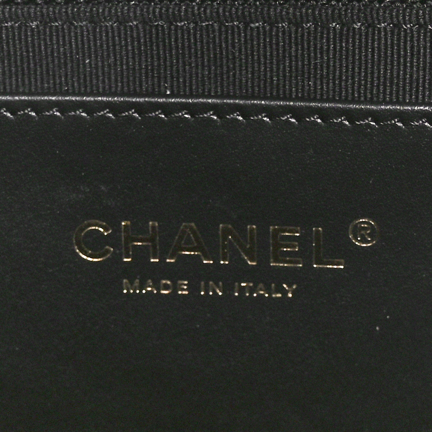 Chanel Lambskin Enamel Quilted Waist Bag Black 6 of 10