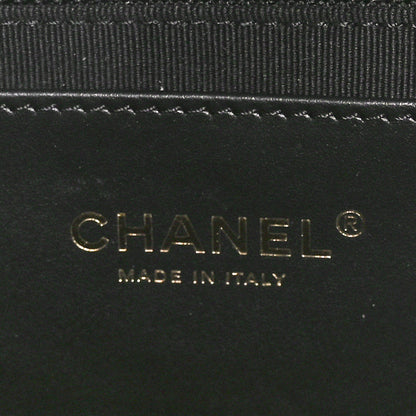 Chanel Lambskin Enamel Quilted Waist Bag Black 6 of 10