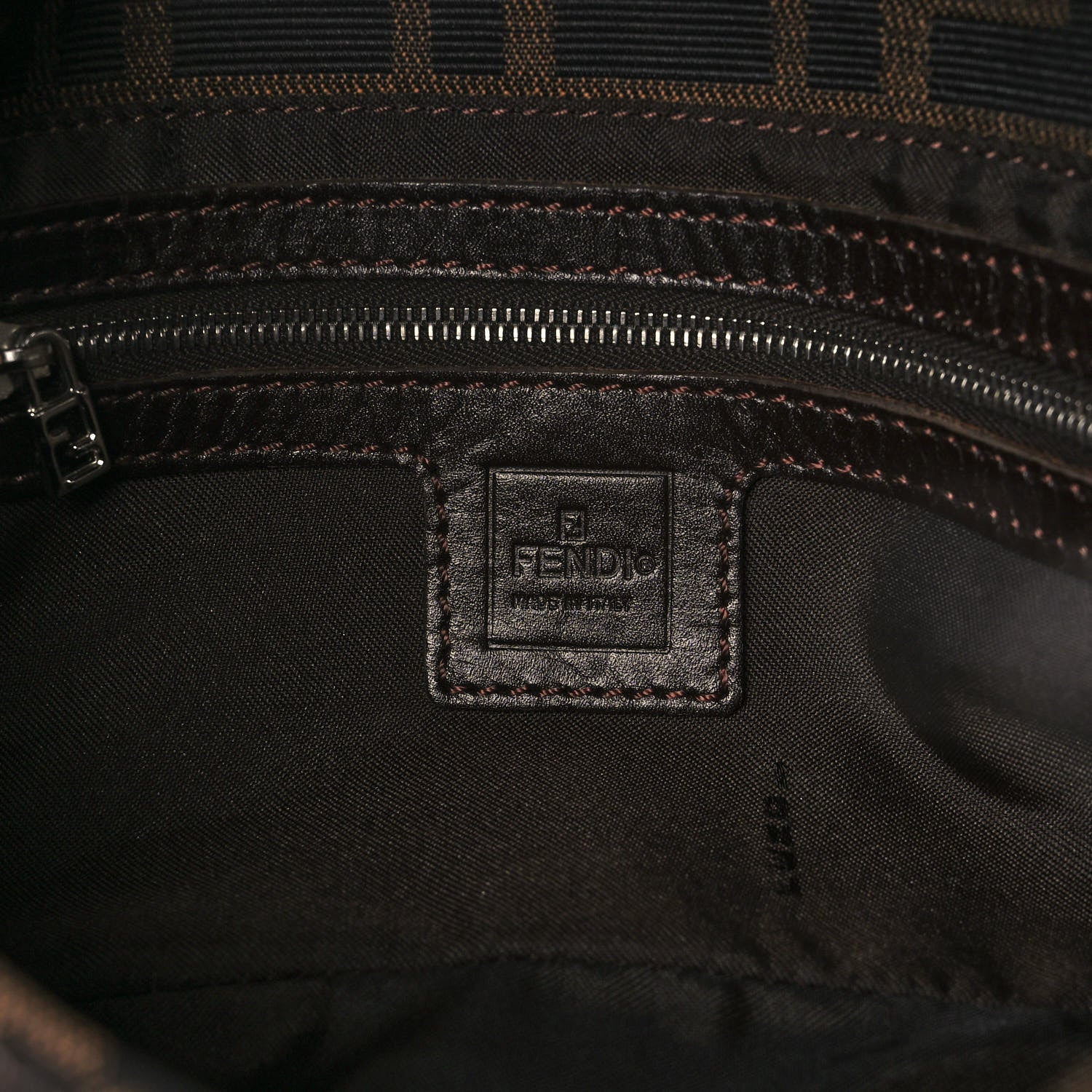 Fendi Zucca Baguette Tobacco 6 of 9